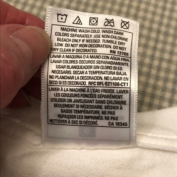 Vintage Pepsi Logo White Short Sleeve Tee Fruit of the Loom Size Large #1035 - Picture 5 of 5